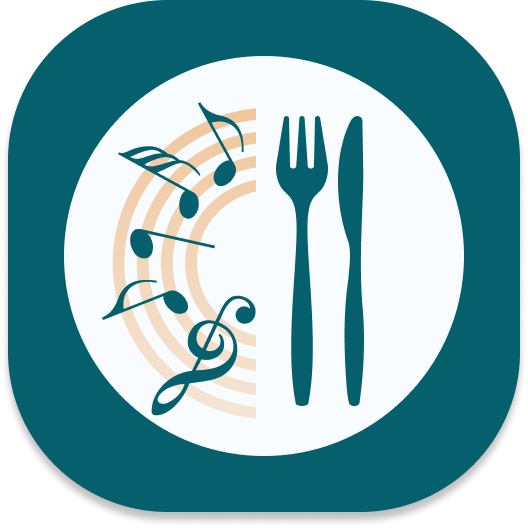 Mat musik minnens logotyp